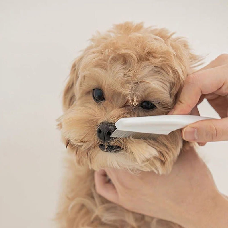 Multifunctional Cat and Dog Hair Comb Flea and Tear Stain Removal