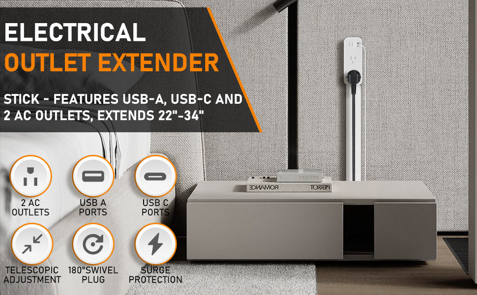 Auris Ash PivotPower Extender