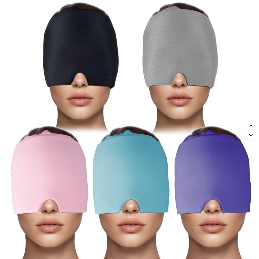Cold and Hot Compress Headgear